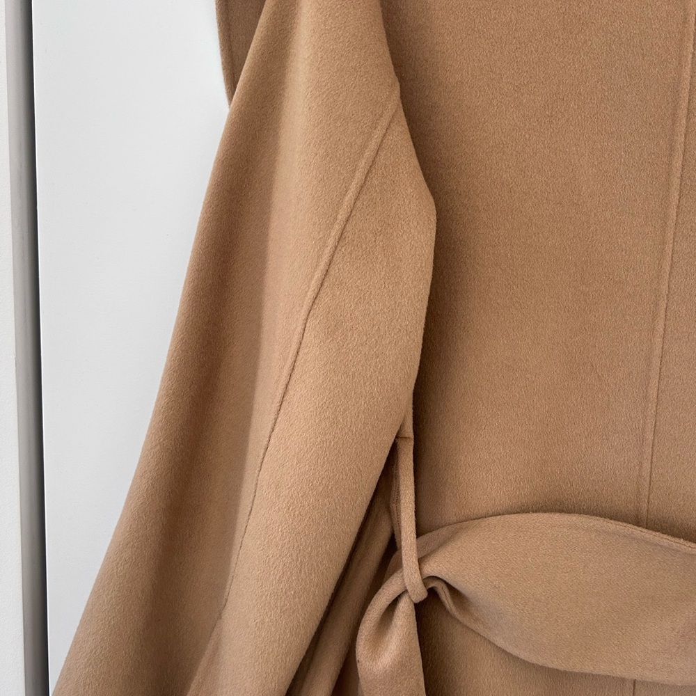 Grace Wrap Wool Coat - image 7